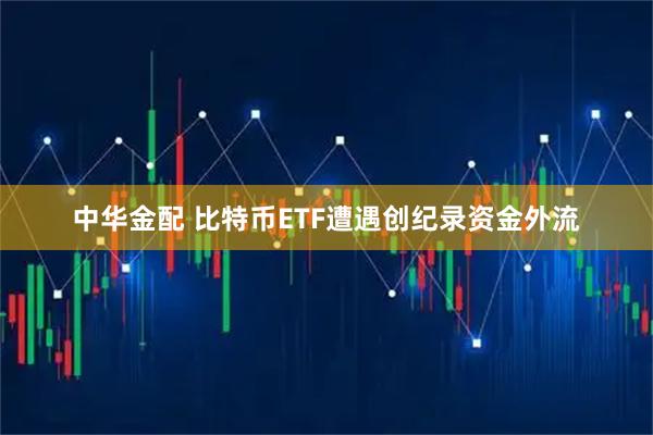 中华金配 比特币ETF遭遇创纪录资金外流